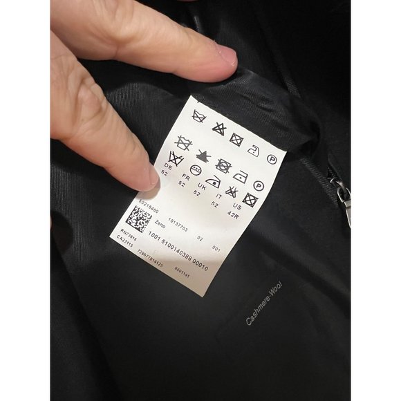 Hugo Boss Cashmere Wool Jacket Sport Coat - Size 42R - Picture 5 of 6